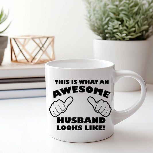 Awesome Husband Mug - Hint of Love Creations LLC
