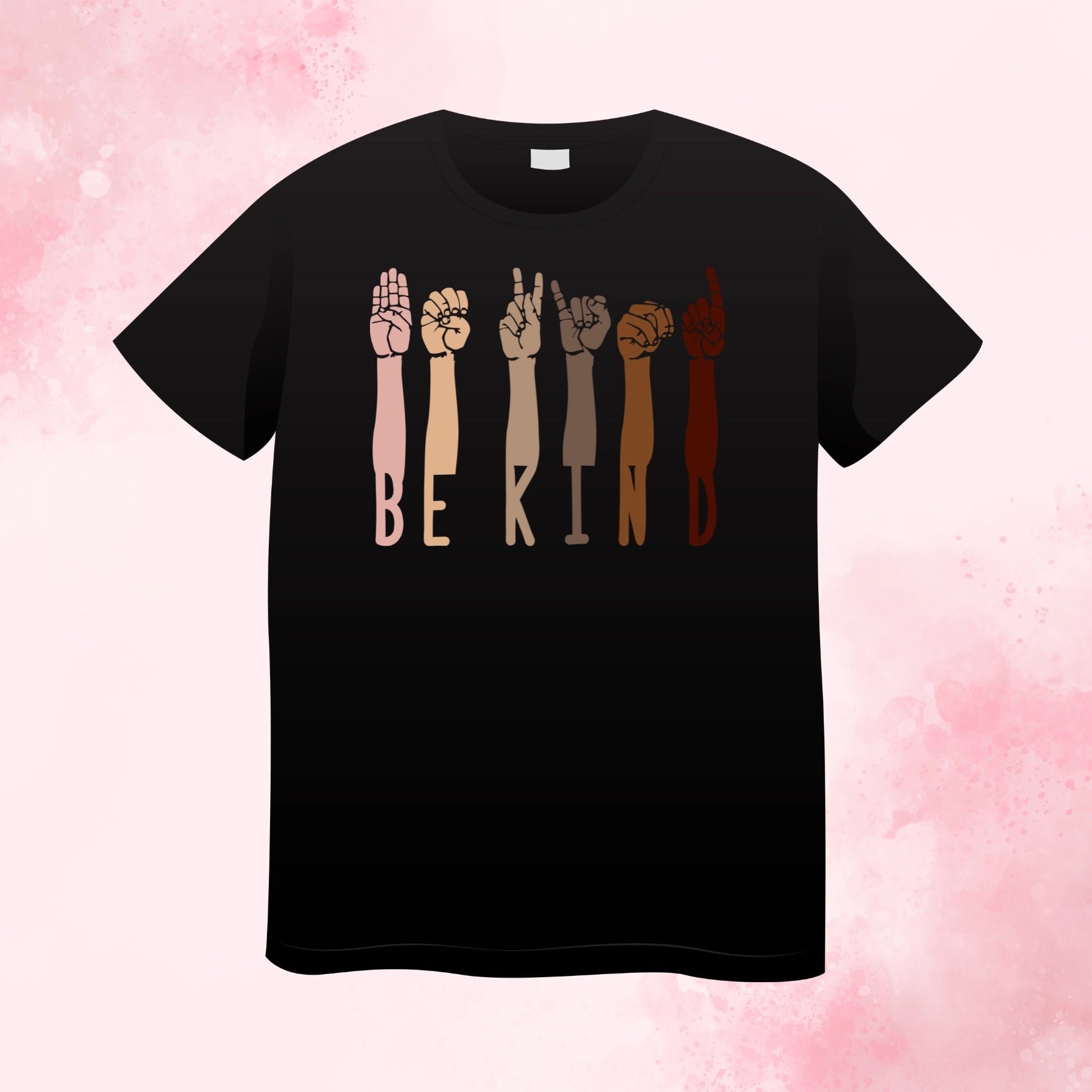 Be Kind T-Shirt - Hint of Love Creations LLC