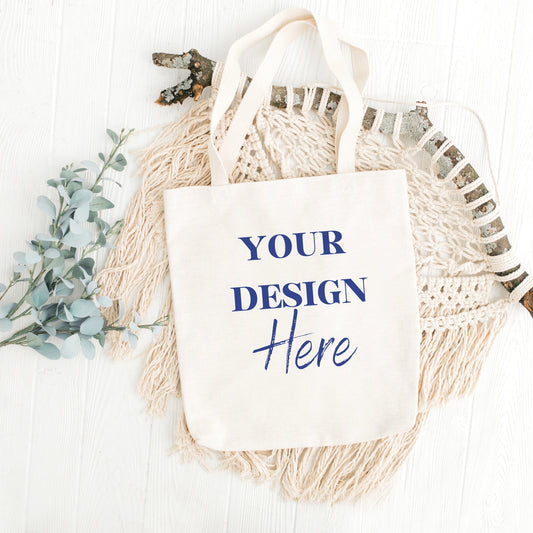 Canvas Tote Bag - Hint of Love Creations LLC
