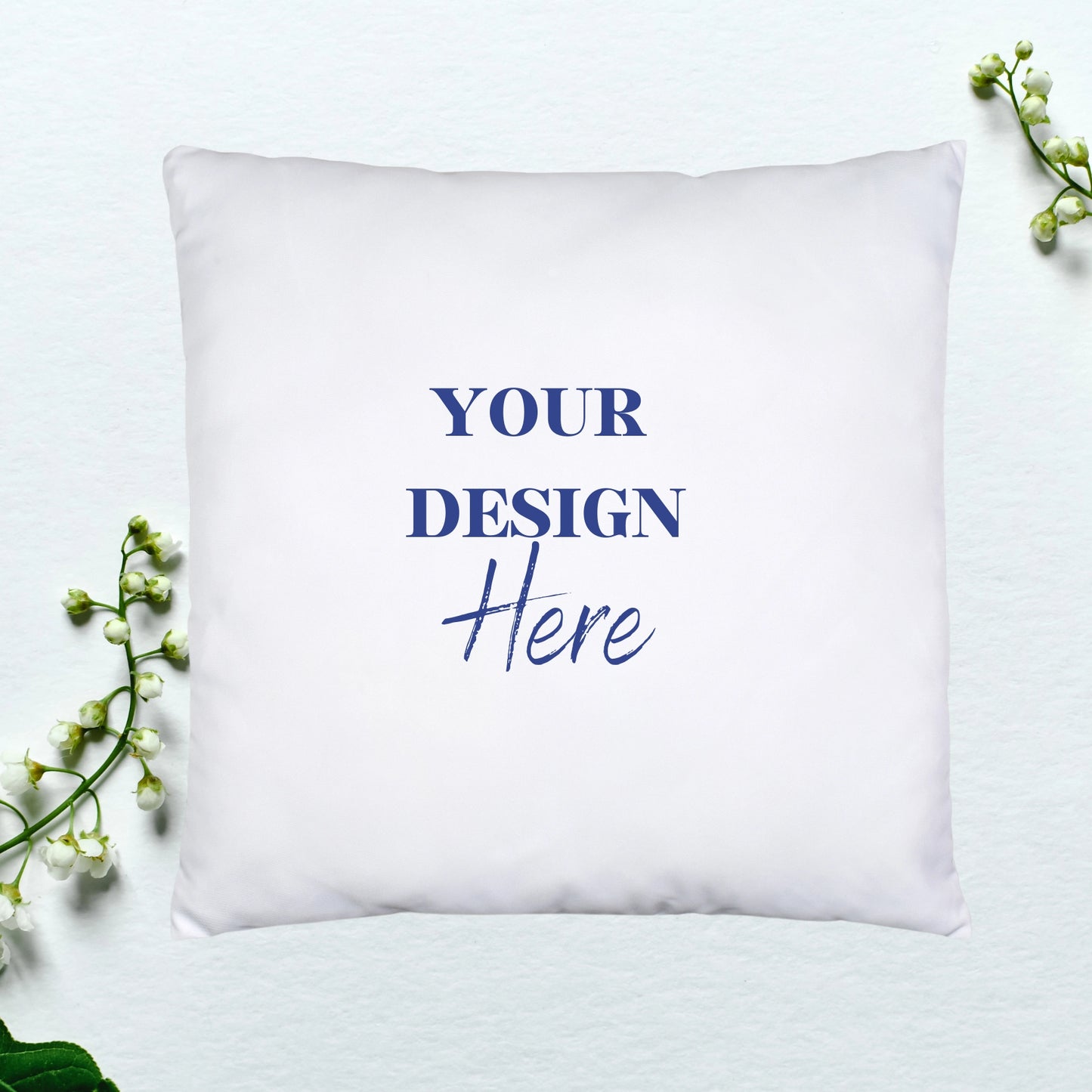 16 x 16 Pillow Cover + Inserts - Hint of Love Creations LLC
