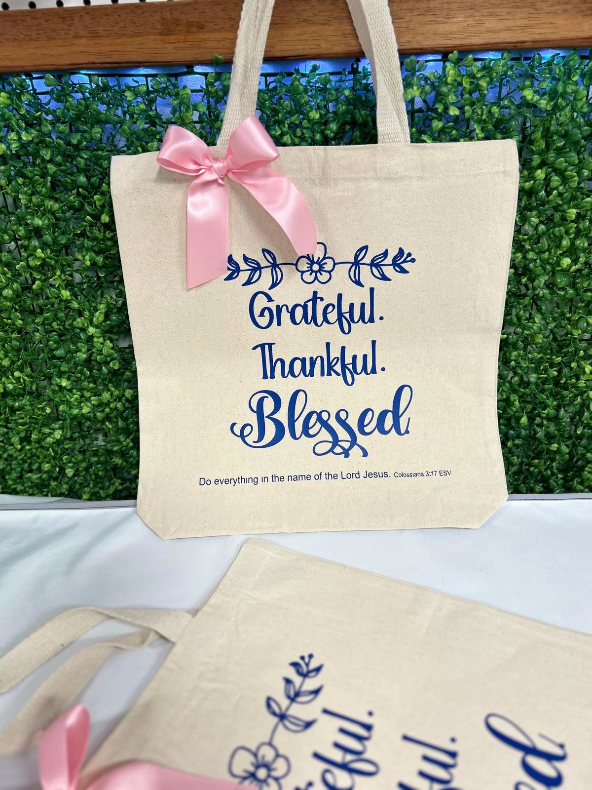 Canvas Tote Bag - Hint of Love Creations LLC