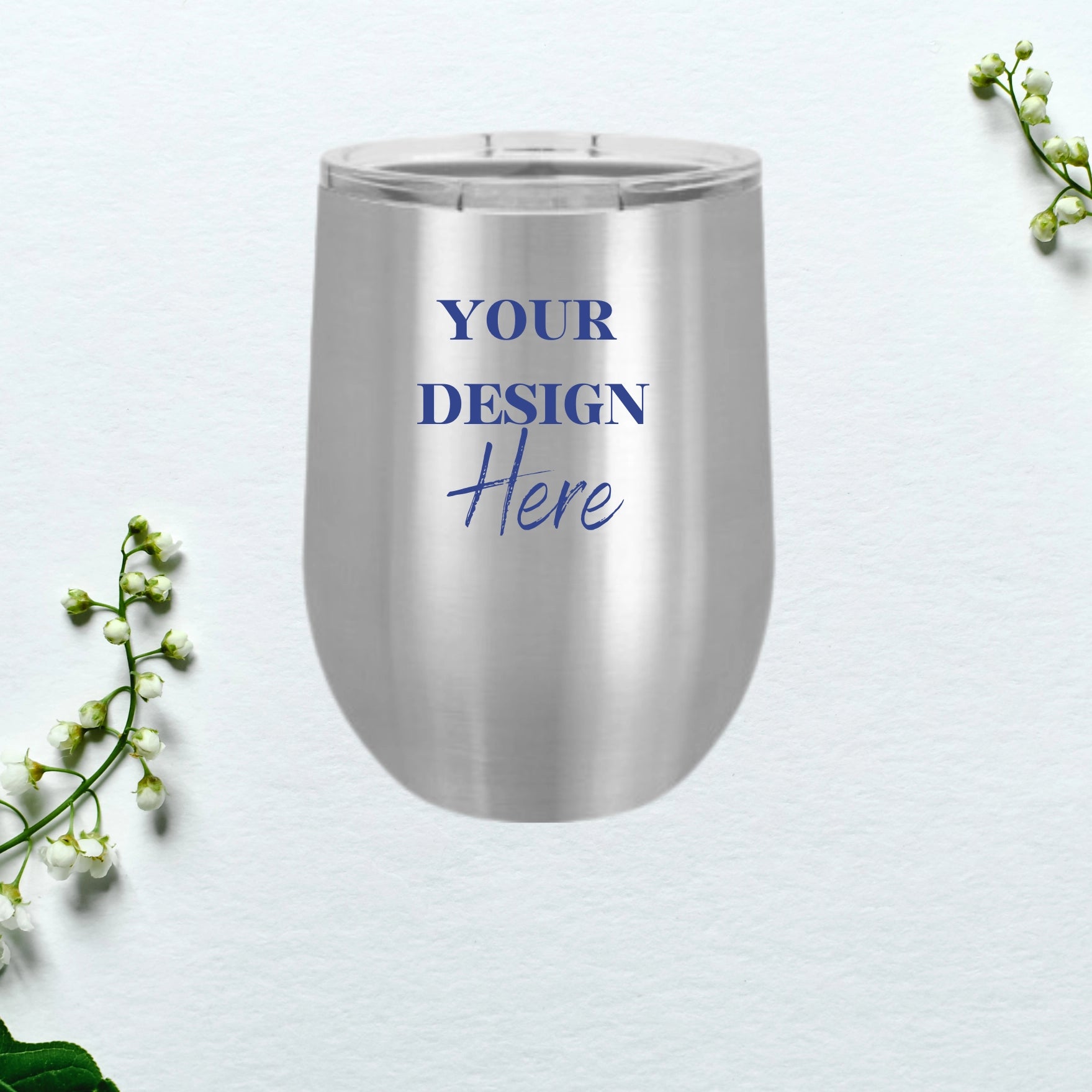 12 oz. Custom Tumbler - Hint of Love Creations LLC
