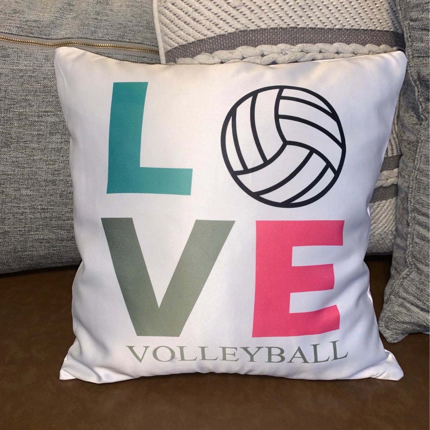16 x 16 Pillow Cover + Inserts - Hint of Love Creations LLC