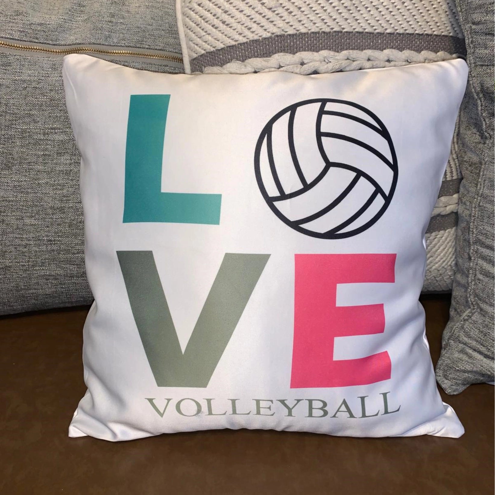 16 x 16 Pillow Cover + Inserts - Hint of Love Creations LLC