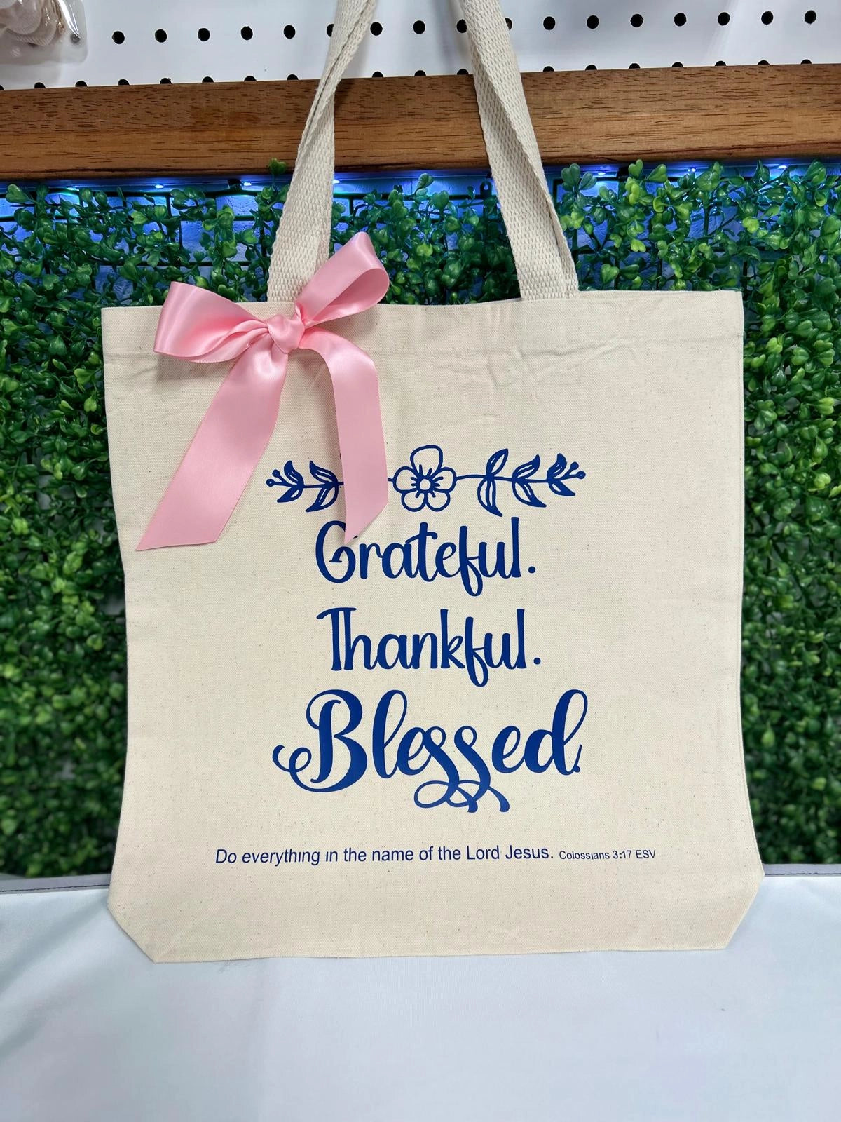 Canvas Tote Bag - Hint of Love Creations LLC
