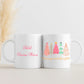 Pink Christmas Mug - Hint of Love Creations LLC