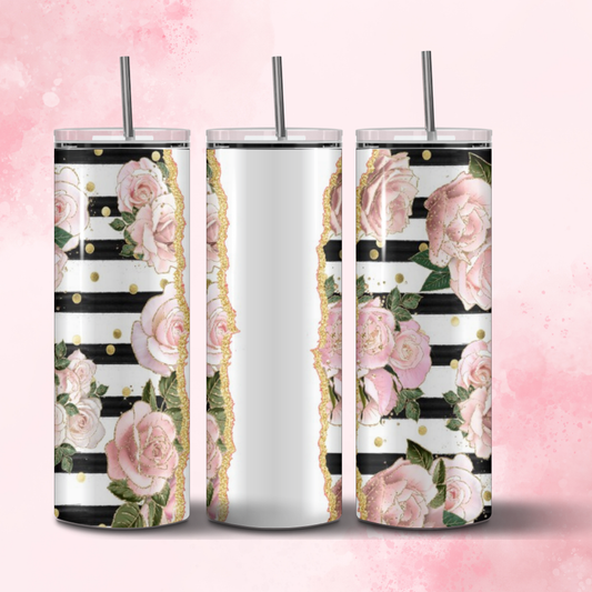 20 oz. Skinny Tumbler - Floral