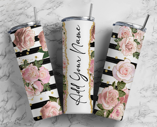 20 oz. Skinny Tumbler - Floral